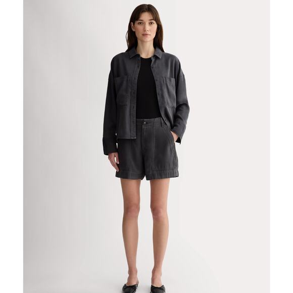 NWOT Everlane The Utility Short in Buttersoft In Graphite Size 6